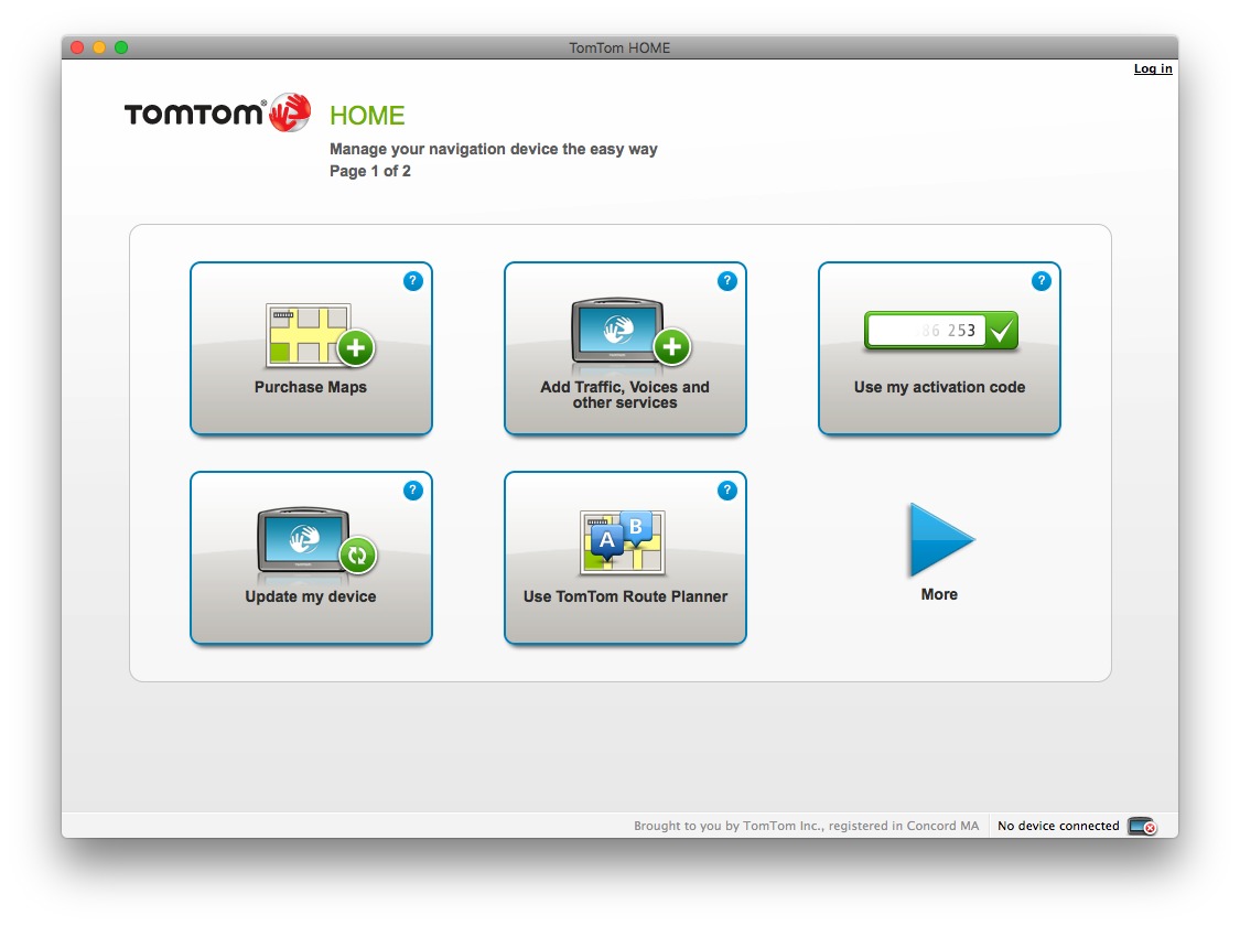 tomtom home update